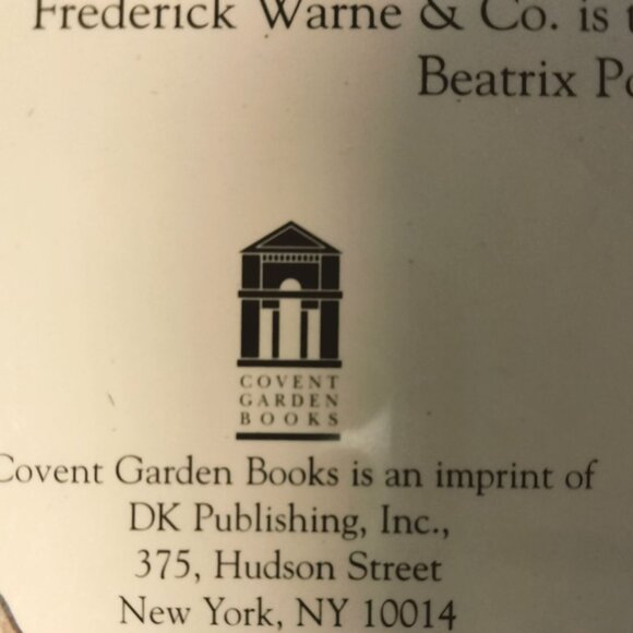 Beatrix Potter Peter Rabbit Sticker Gift Box 200 Sticker Frederick Warner Easter - Picture 5 of 5